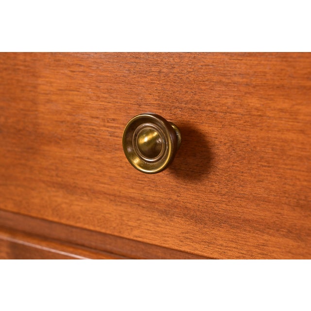 Ethan Allen American Colonial Solid Maple Eleven-Drawer Dresser or Chest of Drawers, Circa 1970s For Sale - Image 10 of 15