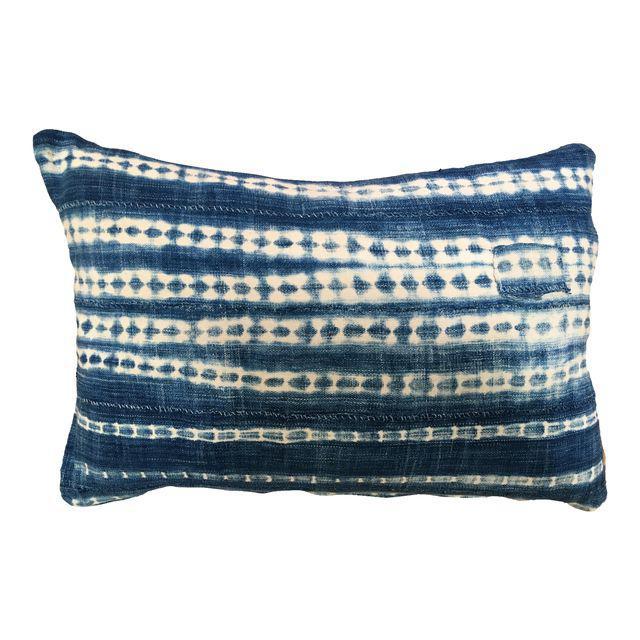 HandDyed Indigo Pillows Set of 5 Chairish
