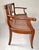 Mid-Century Modern 1970 Mid-Century Modern McGuire Attributed Solid Wood Caning Two-Seater Bench For Sale - Image 3 of 6