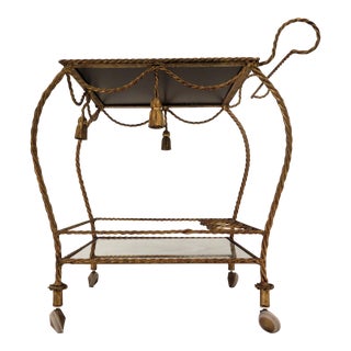 1960's Italian Bar Cart For Sale