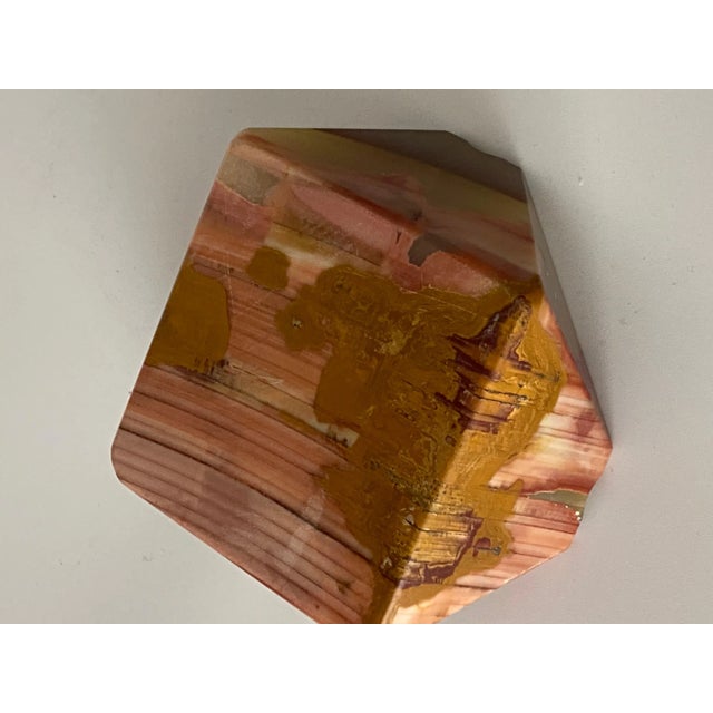 Octangonal Ashtray in Onyx, Italy, 1950s For Sale - Image 4 of 8