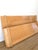 Vintage Heywood Wakefield Airflow Style King Headboard Footboard Bed Frame Wheat Mid Century Modern Art Deco Style For Sale - Image 10 of 18