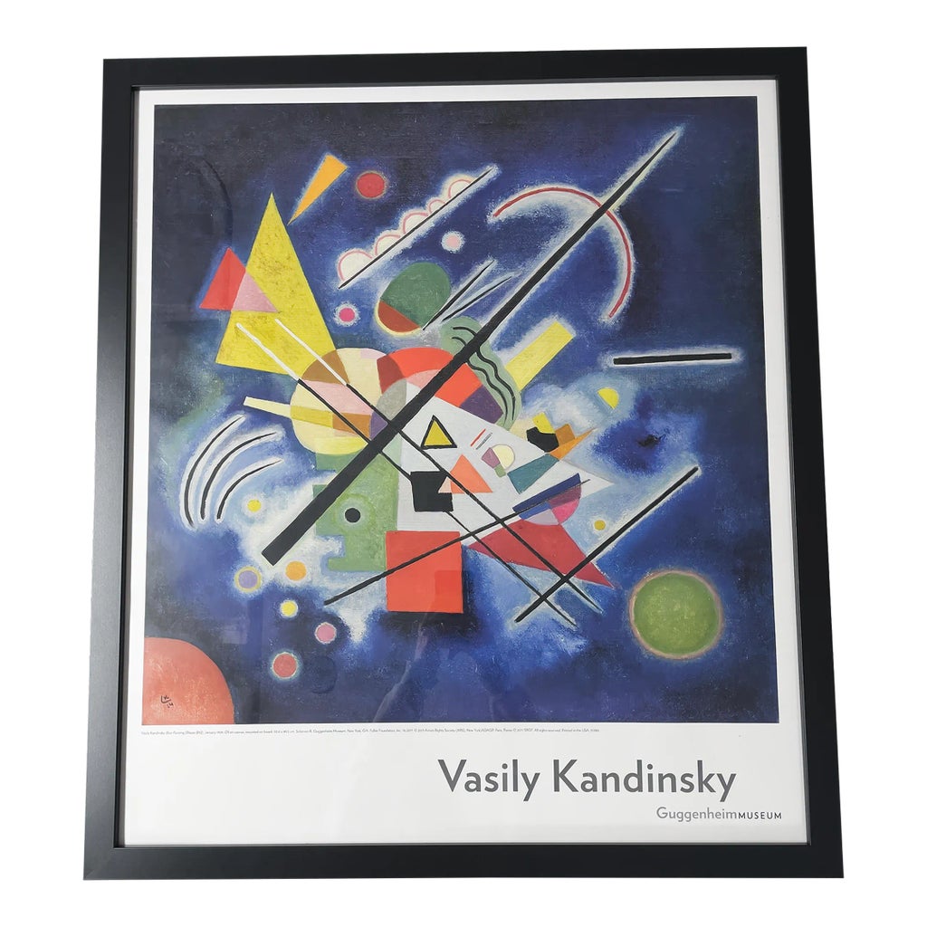 The Blue Rider by Wassily Kandinsky Reproduction For Sale | 1st Art Gallery