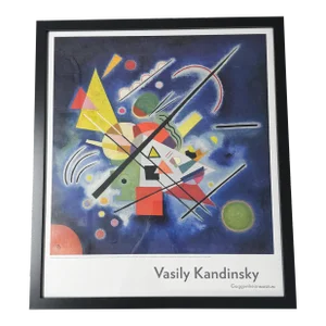Wassily Kandinsky Blue Painting Guggenheim Museum Poster