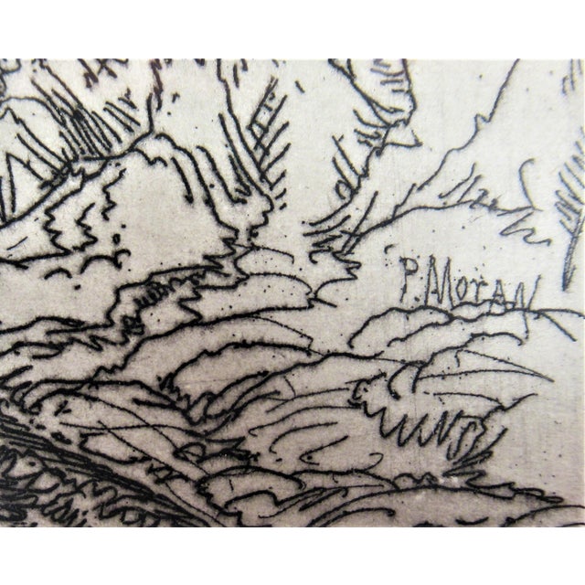 Late 19th Century Peter Moran, A Burro Train, New Mexico, 1880 For Sale - Image 5 of 9