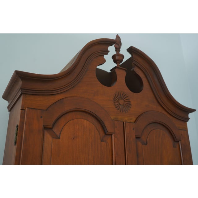 Brown Dr Dimes Cherry Secretary Slant Front Desk For Sale - Image 8 of 18