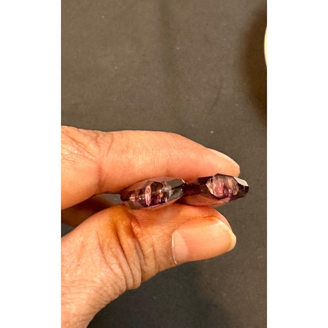 56 Carat Natural Pink Tourmaline & Diamond Cocktail Earring, 18 Karat White Gold For Sale - Image 4 of 18