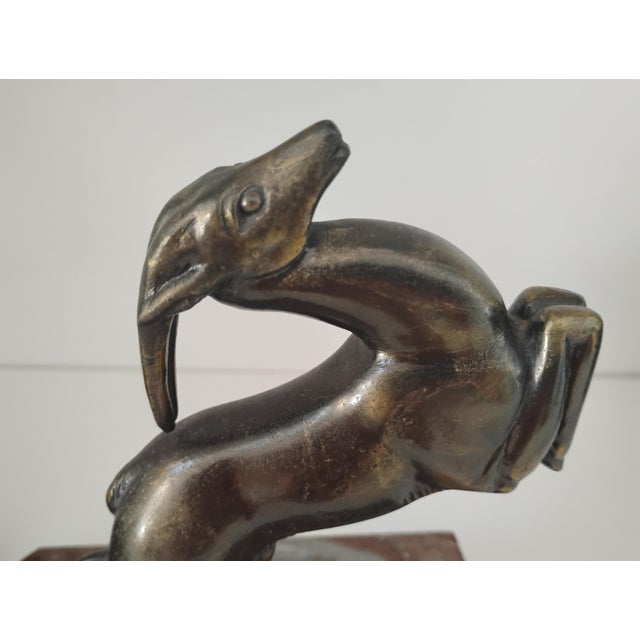 Pair of 1930s Art Deco Bookends For Sale In Miami - Image 6 of 7