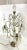 Early 20th Century French Girandoles 3-Light Candelabra With Crystal Adornments For Sale - Image 4 of 12