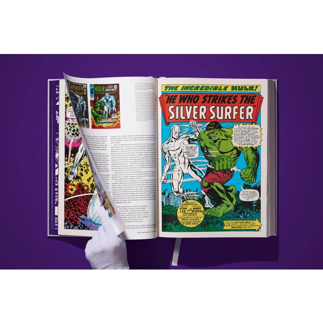 TASCHEN Books "Marvel Comics Library. Silver Surfer. Vol. 1. 1968–1970" Collector's Edition, numbered For Sale - Image 6 of 11