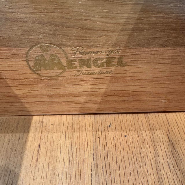 Wood Raymond Loewy for Mengel Ebonized Low Dressers, C. 1950's For Sale - Image 7 of 10