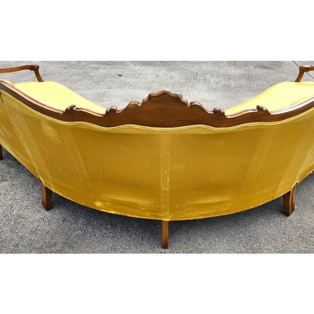Vintage French Marie Antoinette Sectional Sofa For Sale - Image 13 of 18