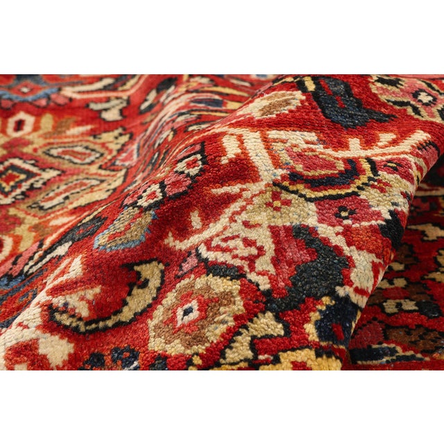 Antique Persian Mahal Rug, 10'07 X 17'01 For Sale In Dallas - Image 6 of 10