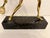 Us Open Tennis Player Sculpture in Solid Brass on Marble Base For Sale - Image 11 of 12