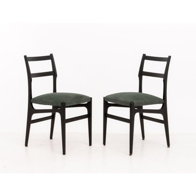 Set of 8 Gio Ponti for Cassina 646 Leggera Dining Chairs For Sale - Image 9 of 15