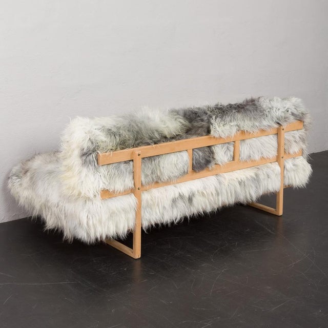 Børge Mogensen Vintage Danish Oak Daybed by Børge Mogensen, 1960s For Sale - Image 4 of 15
