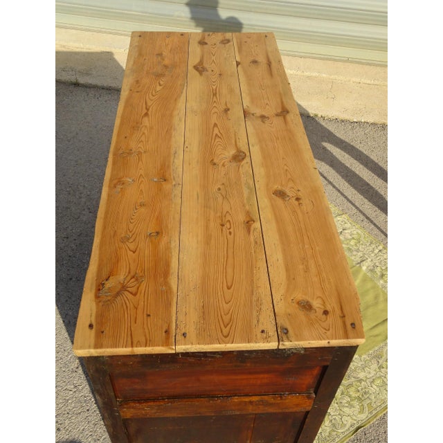 Antique Chest of Drawers in Beech, 1800s For Sale - Image 9 of 18