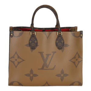 Reverse Monogram Giant Canvas Onthego MM