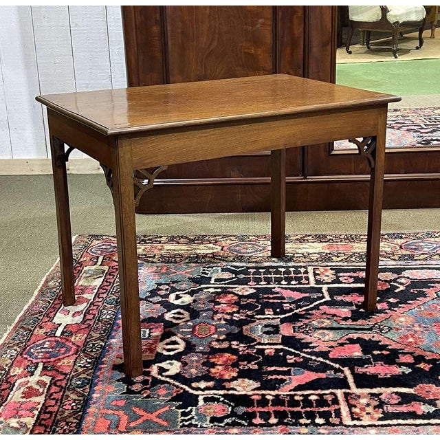 English Mahogany Coffee Table, 1930s For Sale - Image 4 of 14