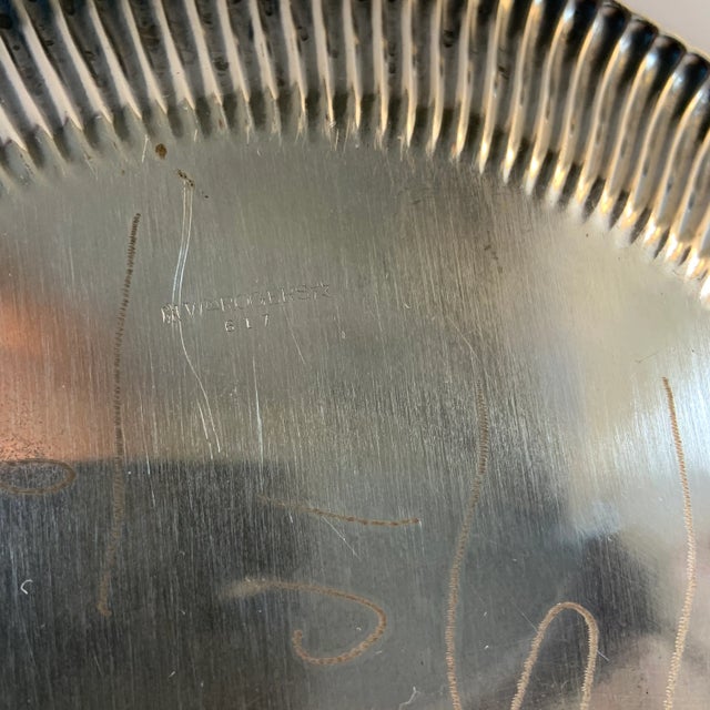 1939 New York World's Fair Rogers Silver Plate Platter For Sale - Image 9 of 12