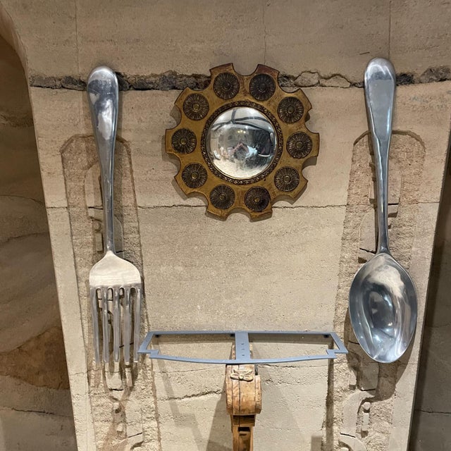 AMBIANIC presents Curtis Jeré for Artisan House Iconic Midcentury Pop Art Collectible from California Brobdingnagian Fork...