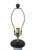 Late 20th Century White Table Lamps W/ Bouquets of Flowers Floral - a Pair For Sale - Image 4 of 5
