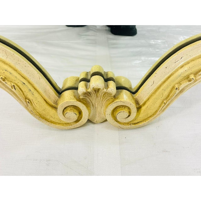 1940s Carved Giltwood Wall Mirror, Rococo Revival For Sale - Image 15 of 18