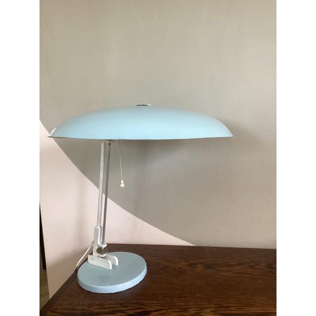 White Nedalo Dutch Desk Lamp, 1960 For Sale - Image 8 of 8