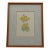 Title: Vintage Margot Weemaes Primula Kewensis Botanical Print 1981 Framed For Sale