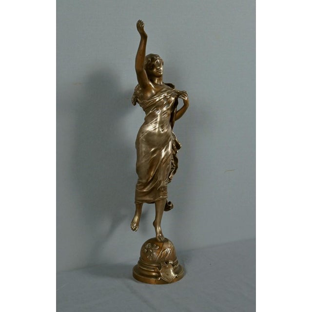 Gaudez, The Morning Star, Late 19th Century, Bronze For Sale - Image 6 of 18