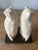 1970s Vintage Italian Arnaldo Gianelli Alabaster Owl Bookends-a Pair, Signed For Sale In Houston - Image 6 of 11