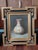 Hollywood Regency 1970s signed “J. Ronald” Chinoiserie Still Life Paintings in Hollywood Regency Frames - Set of Three For Sale - Image 3 of 6