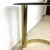 Mid 20th Century Midcentury Modern Glass Top Cantilever Table With Circular Brass Finish For Sale In West Palm - Image 6 of 7