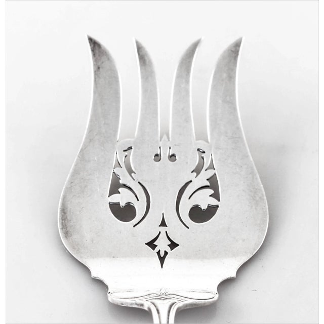 1900 - 1909 Hepplewhite Sterling Fish Set For Sale - Image 5 of 7