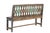 Vintage Indian Painted Teakwood Bench For Sale - Image 4 of 4