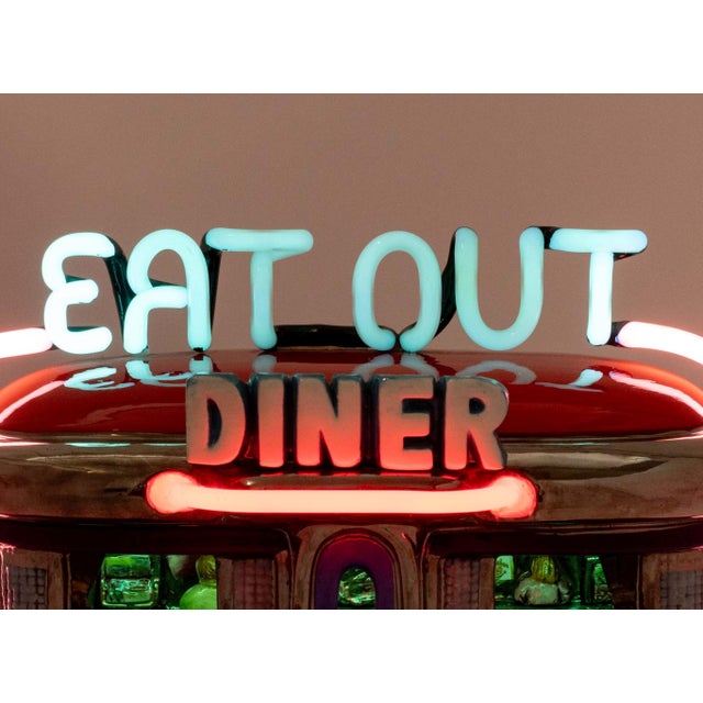Jerry Berta X Russ Berrie Eat Out Diner Sculpture For Sale - Image 11 of 15