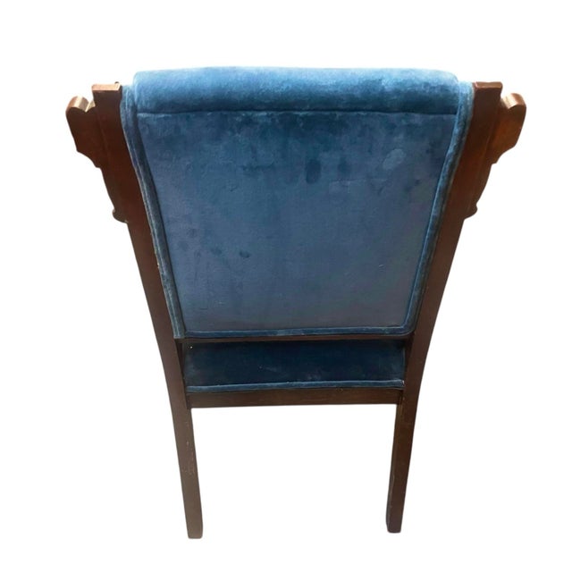 Pair of Antique Eastlake Victorian Parlor Chairs From the 19th Century For Sale - Image 9 of 9
