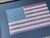 Rare and Fine Antique American Flag 1912 Staggered 48 Star Glazed Cotton in Antique Gilt Frame For Sale In Philadelphia - Image 6 of 10