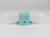 Bauhaus Turquoise Double Sconce Wall Light, Germany, 1950s For Sale - Image 15 of 17