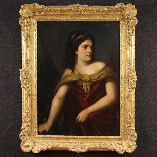 J. Hickel, Medea, 1770, Oil on Canvas, Framed For Sale - Image 16 of 16