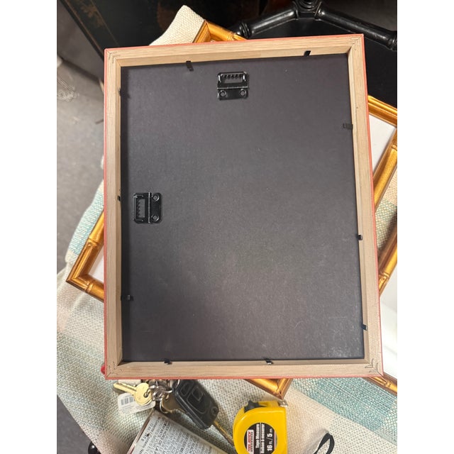 Green English Victorian Fern Engravings Botanicals Att. Anne Pratt in Gilt Faux Bamboo Frames - Set of 6 For Sale - Image 8 of 10