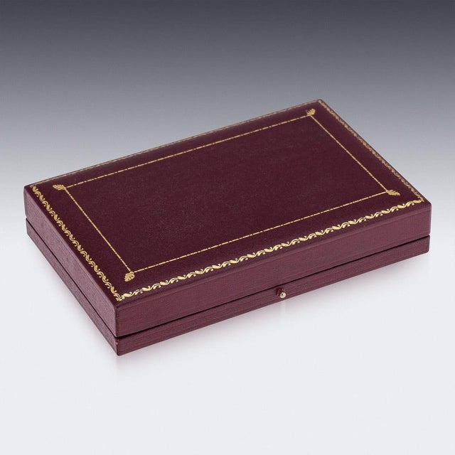 20th Century Silver Menu Holders from Asprey & Co, 1990s, Set of 7 For Sale - Image 3 of 12