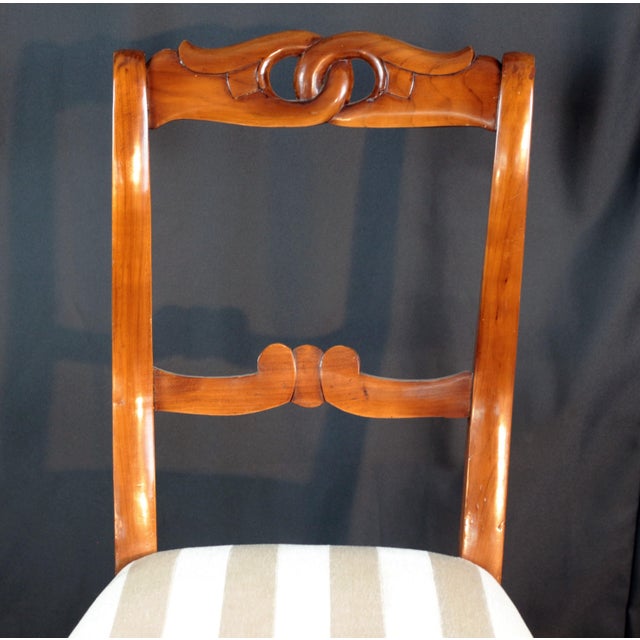 Cherrywood Chairs, Set of 12 For Sale - Image 3 of 5