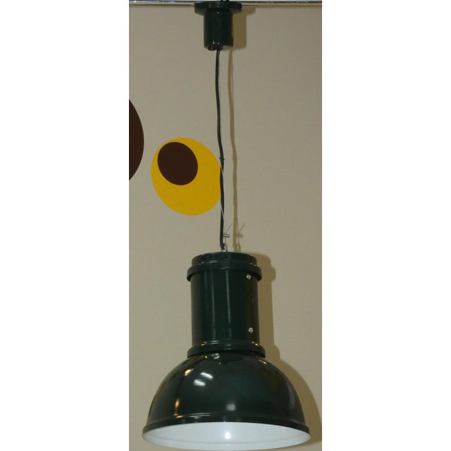 Vintage Painted Metal Pendant Lights from Fontana Arte, 1970s, Set of 3 For Sale - Image 11 of 18