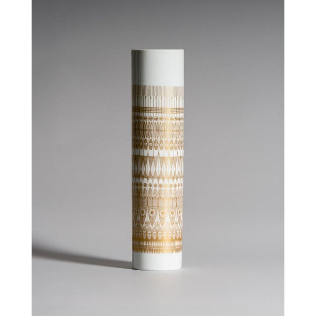 Trio Gilded Porcelain Vases by Hans Theo Baumann & Tapio Wirkkala for Rosenthal Studio-Line, Germany, 1960s, Set of 3 For Sale - Image 17 of 18
