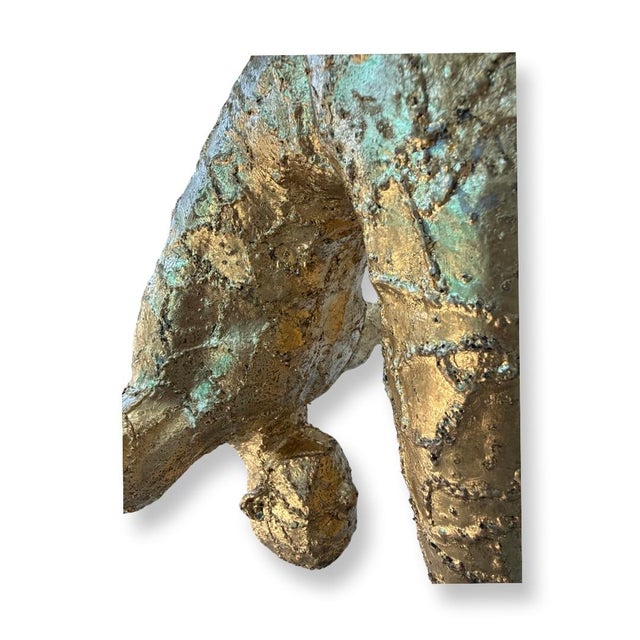 Vintage Bending Diver Sculpture For Sale - Image 4 of 4