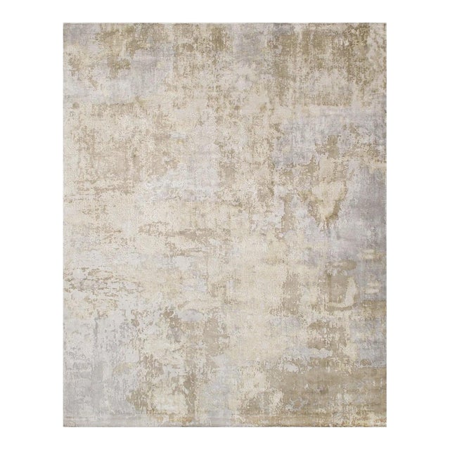 Pasargad Home Beverly Silver Area Rug- 9' 0" X 12' 0" For Sale