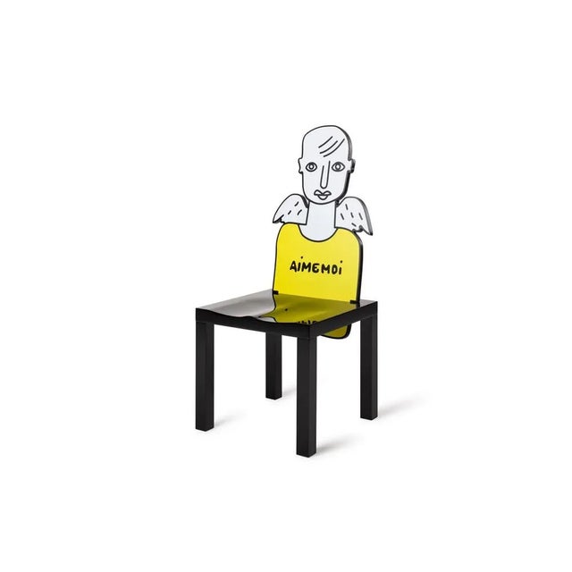 Contemporary Human Chair N2 by Jean-Charles De Castelbajac For Sale - Image 3 of 13