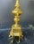 1960s Italian Ornate Brass Plated Table Lamps With Cream Silk Shades - A Pair For Sale - Image 6 of 11