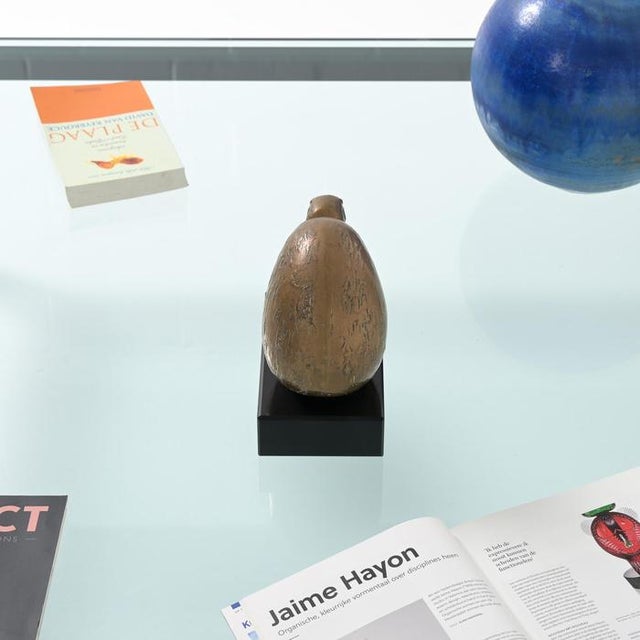 Abstract Bronze Kiwi Sculpture For Sale - Image 5 of 18